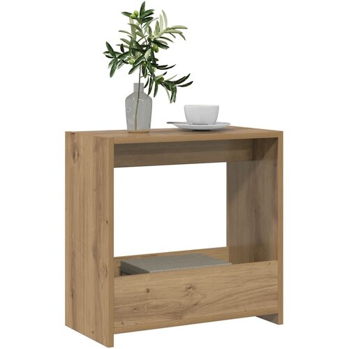  Pomoćni stol Artisan hrast 50x26x50 cm izrađeno drvo Slike