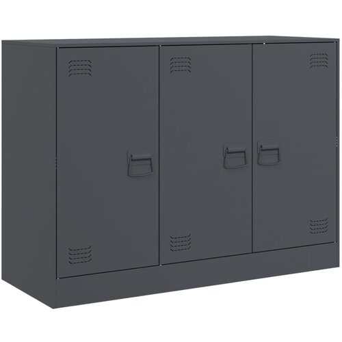 Maison Chic Komoda - Predalnik antracitna 99x39x73 cm jeklo, (21715840) Cene