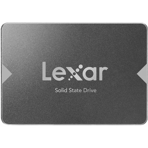 Lexar NS100 256GB SSD, 2.5”, SATA (6Gb/s), up to 520MB/s Read and 440 MB/s write EAN: 843367116195 - LNS100-256RB