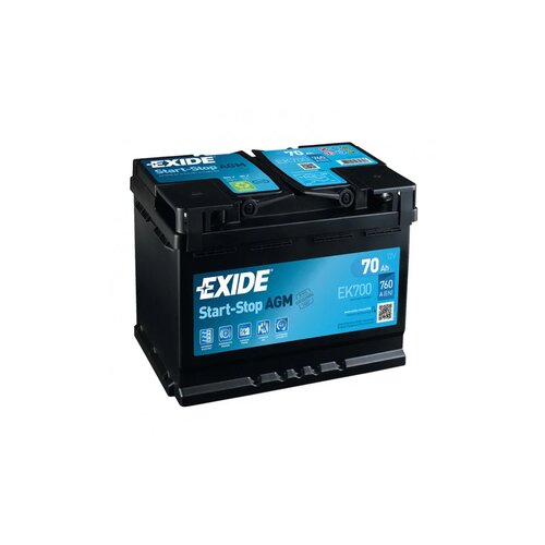 Varta exide start-stop akumulator za automobile 12V 70Ah EK700B Slike