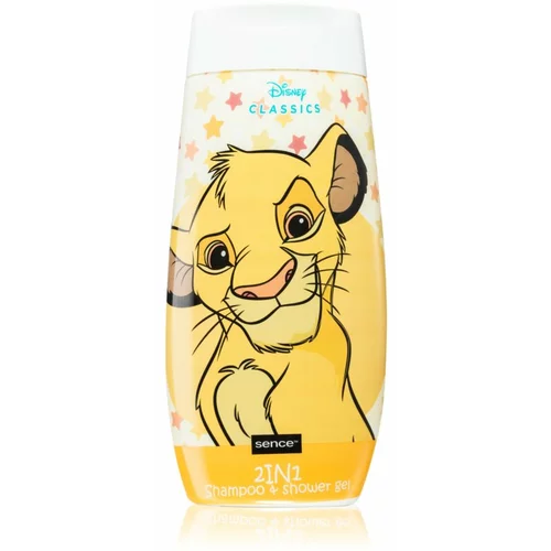 Disney Classics The Lion King gel za prhanje in šampon 2v1 300 ml za otroke
