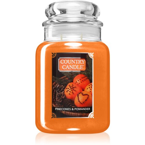 Country Candle Pinecone & Pomander dišeča sveča 737 g Cene