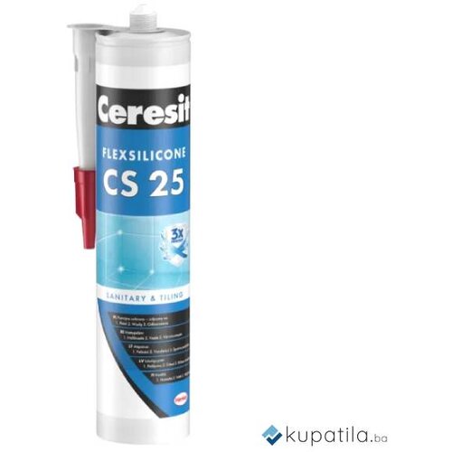  Sanitarni silikon Transparetni CERESIT CS 25 Slike