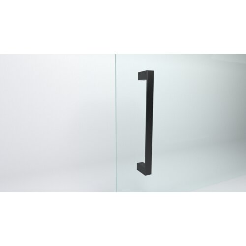 Copen alpha black stakleni paravan - 140 cm Slike