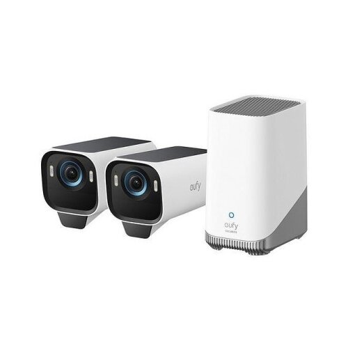 Eufy komplet 2 nadzornih kamer in bazne postaje SoloCam S220, 2K, solarna, E8134328 Slike