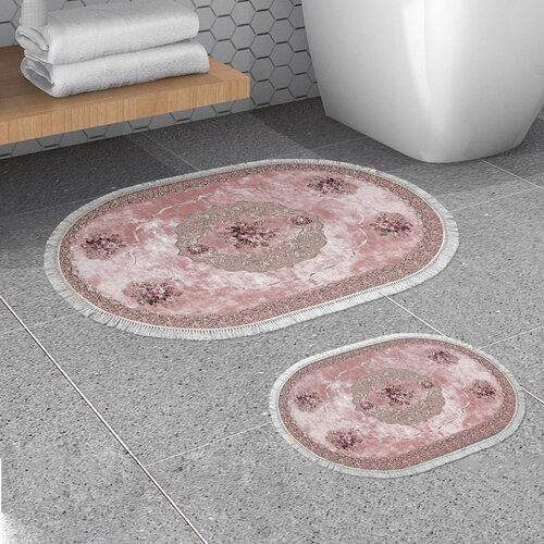 Hanah home set 2 prostirke za kupatilo Bež Slike