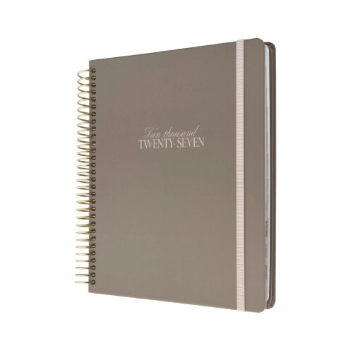 Grupo Erik Editores S. L. Kokonote - Datumirana agenda 2026/27 B5 - Kokonote, Olympia Desert Taupe, 17-Month, Weekly Slike