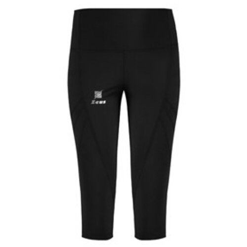 Zeus Pantalone za sport 3/4 Dyana, Crne Slike