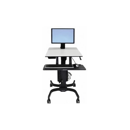 Ergotron 1-struki Kolica za monitor 25,4 cm (10") - 61,0 cm (24") Mogučnost savijana, Rotirajuči WorkFit-C Cijene