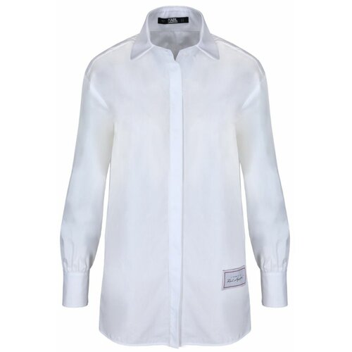 Karl Lagerfeld muška klasična bela košulja  205W1612-100 Cene
