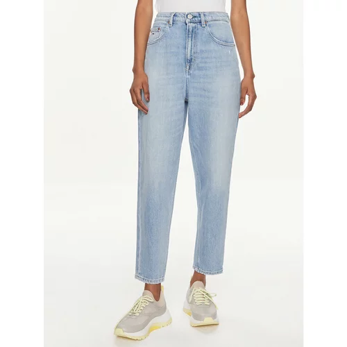 Tommy Jeans Jeans hlače DW0DW17617 Modra Mom Fit