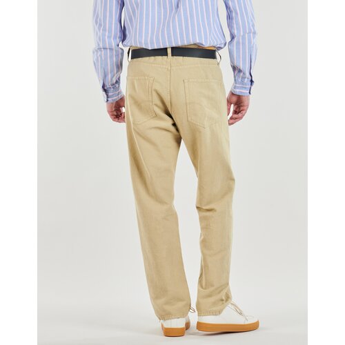 Jack &amp;amp; Jones Hlače Chino / Carrot JPSTCHRIS ORIGINAL LINEN BLEND Bež Slike