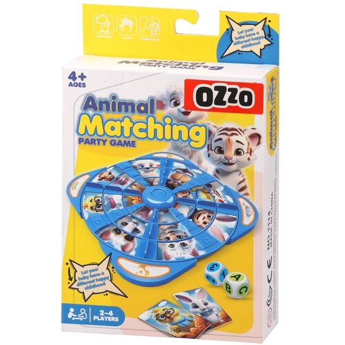 Ozzo Kingso toys, dru&amp;scaron;tvena igra, rotirajući disk, životinje Slike