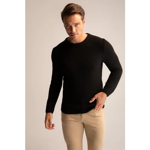 Defacto Slim Fit Crew Neck Sweater