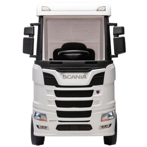Lean Toys Otro&amp;scaron;ki tovornjak Scania 500R 4x4 24V bela Slike