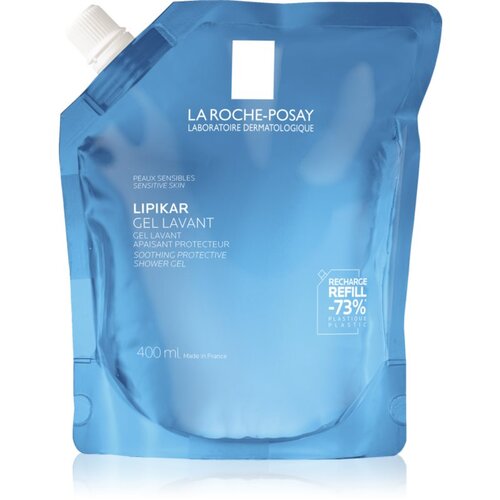 LAROCHE-POSAY Lipikar Gel Lavant pomirjajoči in zaščitni gel za prhanje nadomestno polnilo 400 ml Cene