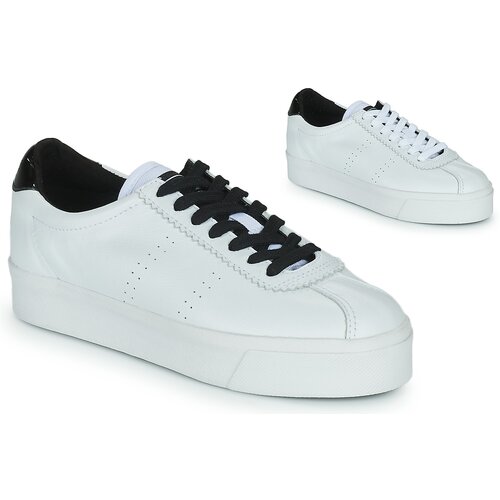 Superga Visoke superge WHITE BLACK Bela Cene