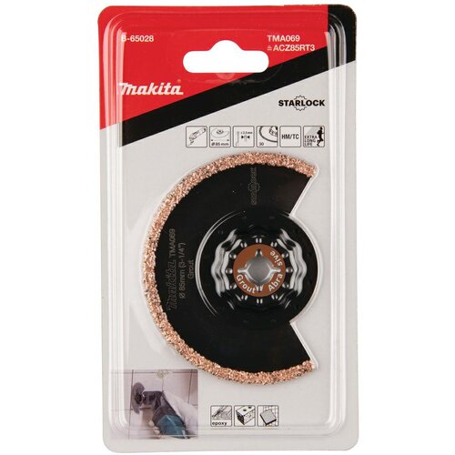 Makita MT LOČNI LIST ZA ŽAGO 85mm K30 MULTITOOL, (21409412) Slike