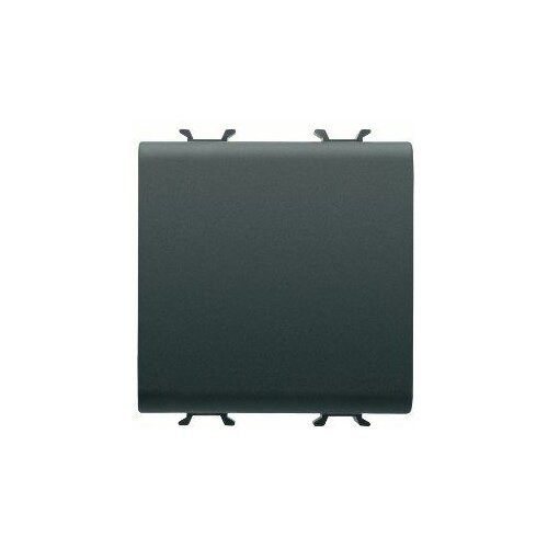 GEWISS GW12101 reversing switch 1P 250V ac - 16AX - neutral - 2 modules - satin black - chorusmart Cene