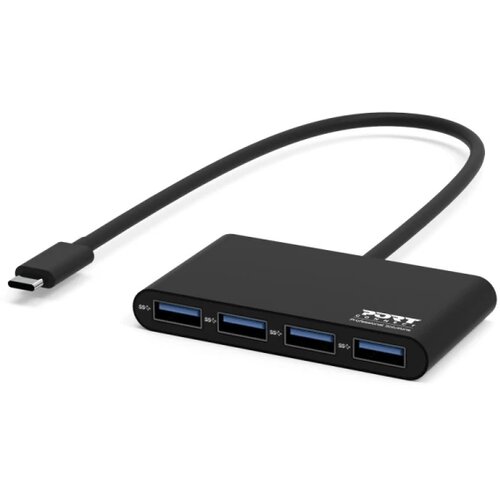 Port Designs Port HUB USB-C 4X USB-A 3.0 ports 900123 Slike