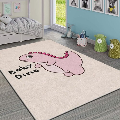 Conceptum Hypnose Tepih Hmı Kdc-105, Pravougaoni, 80x140 cm, Krem Cene