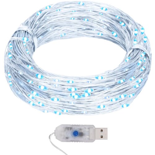 VidaXL LED mikro rasvjetni lanac 40 m 400 LED hladni bijeli 8 funkcija Slike