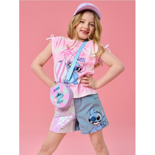 Sinsay Silikonska torbica s pop it panelom Stitch Slike