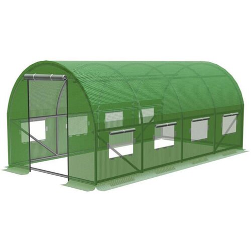 Garden Line Plastenik zeleni 4x2,5x2 m (TUN5606) Cene