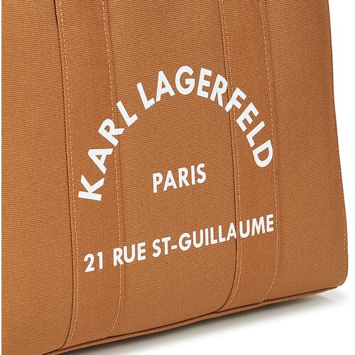 Karl Lagerfeld Ročne torbice K/RSG SQUARE MEDIUM TOTE Bež Slike