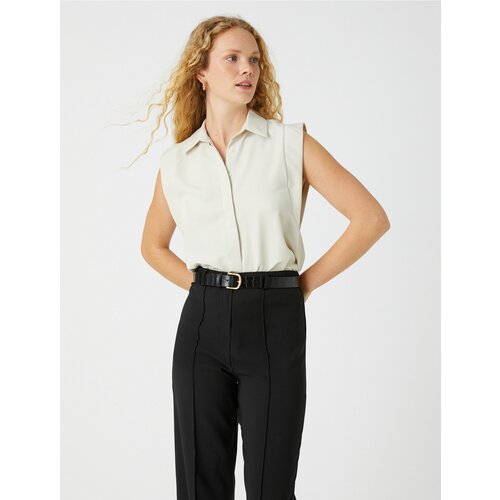 Koton Sleeveless Shirt Buttoned Slike