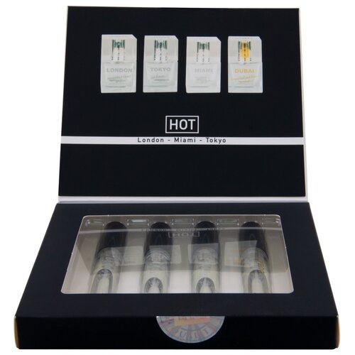 Hot Set feromonskih mu&amp;scaron;kih parfema, 4 komada, 20 ml Slike