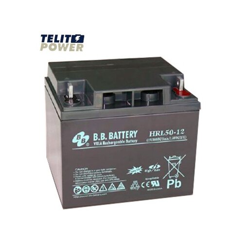 BB Tech hrl50-12 ( 4732 ) akumulator 12v 48ah battery terminal b2 (odgovara m5 bolt & nut) Cene