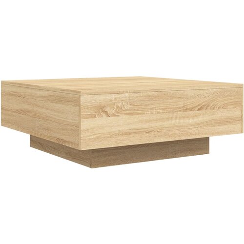 vidaXL Klubska mizica sonoma hrast 80x80x31 cm iverna plošča, (21008281) Cene