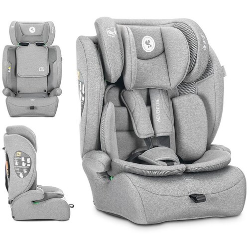 Lorelli Adventure autosjedalica, 76-150cm, Grey Slike