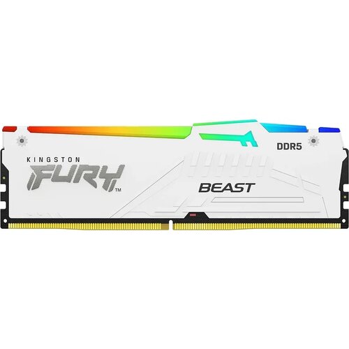 Kingston dimm DDR5 16GB 6000MT/s KF560C30BWA/16 fury beast white xmp Slike