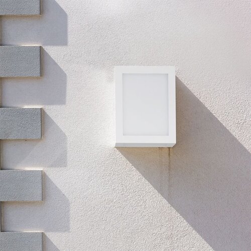  LED spolja&amp;scaron;nje zidno svetlo LED/12W/230V 3000K IP65 bela Slike