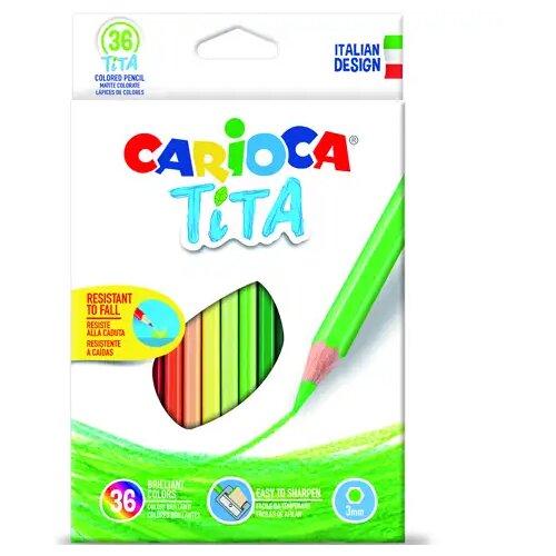 Carioca Tita drvene bojice - 36 kom - Cene