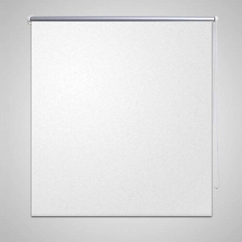 Rolo bijela zavjesa za zamračivanje 100 x 230 cm Slike