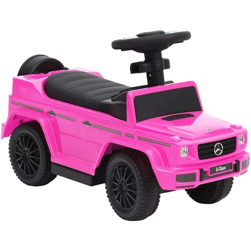 VidaXL Dječji automobil na guranje Mercedes-Benz G63 ružičasti Slike