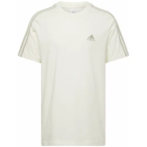 ADIDAS SPORTSWEAR Tehnička sportska majica 'Essentials' bež siva / bijela