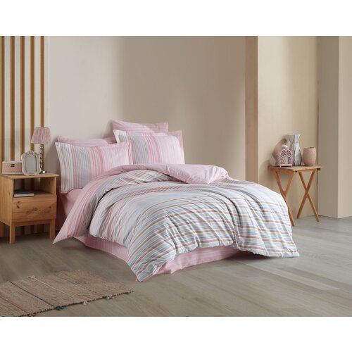 Lessentiel Maison Komplet posteljina Trella, 200x220 cm, 240x260 cm, Ružičasta Cene