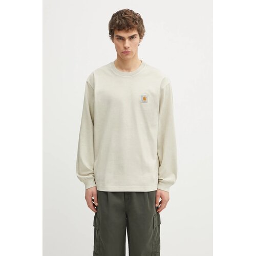 Carhartt WIP Vista Majica z dolgimi rokavi fleur de sel garment dyed Slike