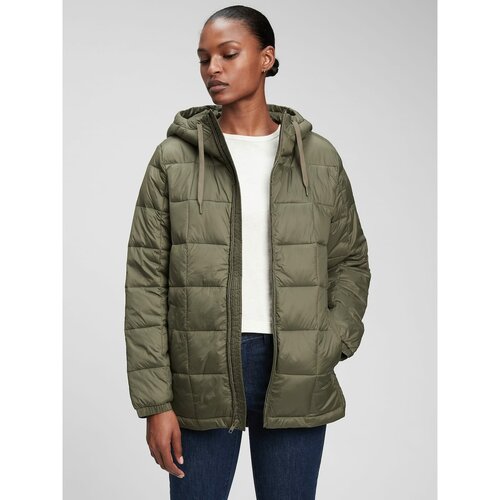 GAP Quilted hooded jacket Cene