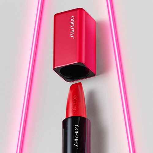 Shiseido Makeup Technosatin gel lipstick satenasta &amp;scaron;minka odtenek 415 Short Circuit 4 g Slike