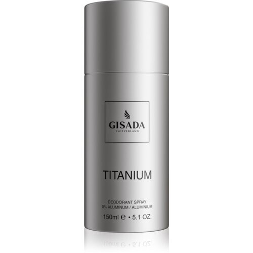 Gisada Titanium dezodorans u spreju bez aluminija za mu&amp;scaron;karce 150 ml Slike