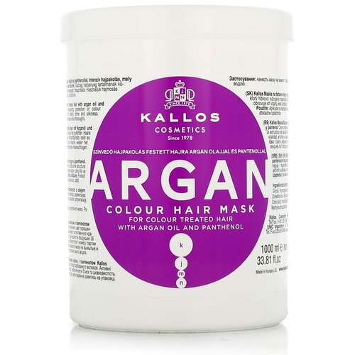 Kallos Argan Maska za Obojene Kose 1000 ml Slike