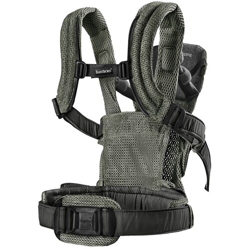 Baby Bjorn Kenguru 3D mesh Harmony dark green Slike