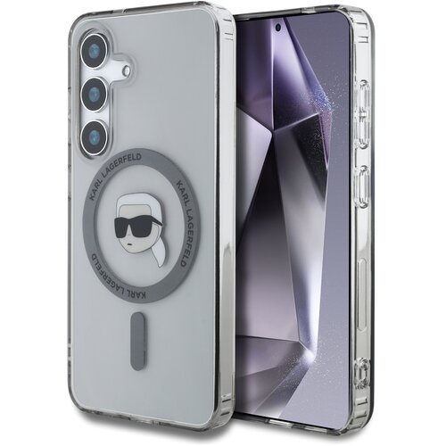 Karl Lagerfeld TRDI OVITEK ZA SAMSUNG GALAXY S25 S POTISKOM GLAVE KARL, (5000013650) Cene