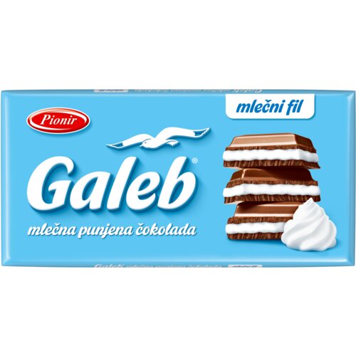 Galeb Čokolada PIONIR mlečna punjena 80g Cene