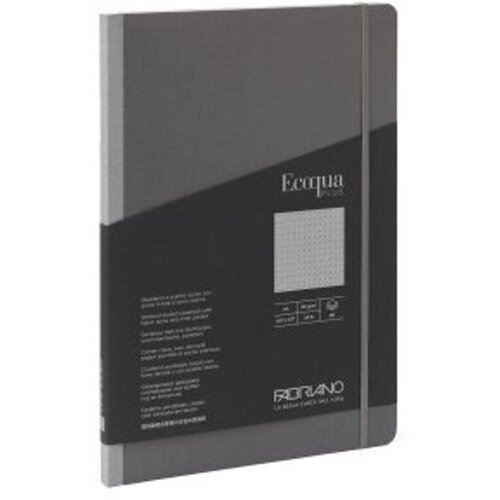 Fabriano notes Ecoqua plus pocket &scaron;iven s platnenim rubom 9x14 90g 80l crte antracite 19914001 Cijene